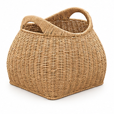 Woven Christmas tree basket