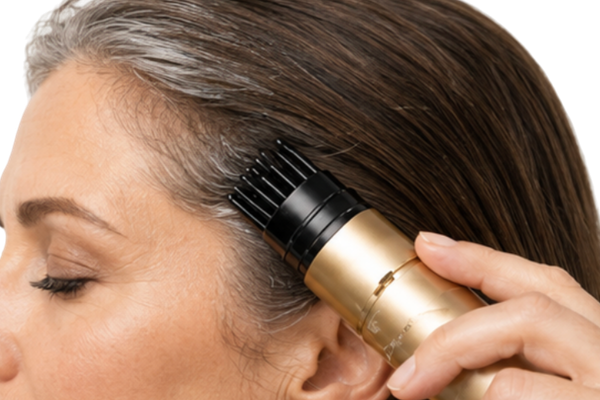 Gray root touch-up comb