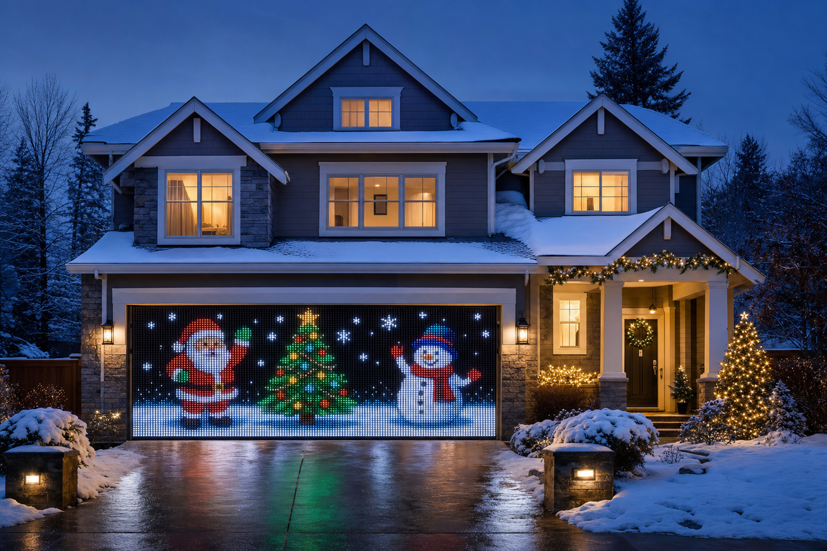 Turn Any Wall Into Christmas Magic.